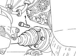 Intermediate drive shaft mount - r r