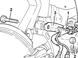 Intermediate drive shaft mount - r r