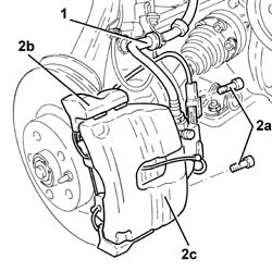 Front brake disc - r r