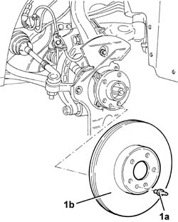 Front brake disc - r r