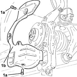 Front brake disc guard - r r