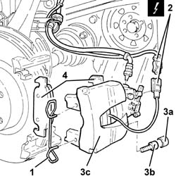Front brake pads - replace with wheels removed
