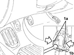 Brake pedal - r+r manual gearbox versions