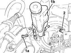 Brake fluid reservoir - r + r and wash inside