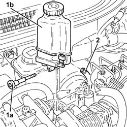 Brake fluid reservoir - r + r and wash inside
