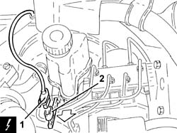 Brake fluid minimum w/l switch - r + r