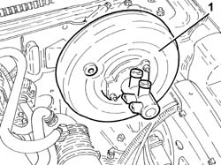Brake servo/brake pump assembly - r r