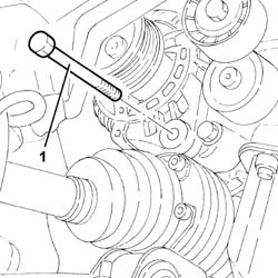 Power steering pump r r