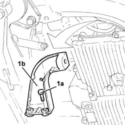 Power steering pump r r