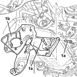 Power steering pump mount - r r