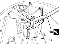 Damper lower fork - r r