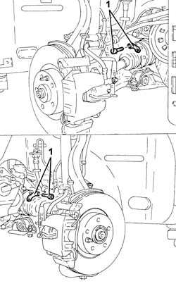 Front suspension beam - r r