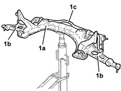 Front suspension beam - r r