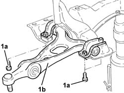 Front suspension beam - r r