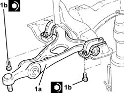 Front suspension beam - r r