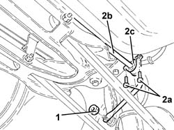 Rear suspension stabilizer bar - r+r