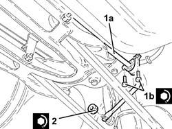 Rear suspension stabilizer bar - r+r