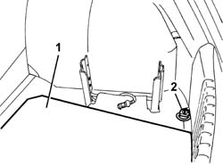 Cd player/loader/audio mount - r r