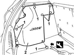 Bose sound system' SUBWOOFER - R.R.