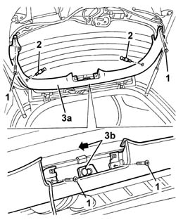 Internal tailgate moulding (one) - r+r