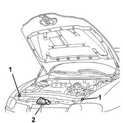 Bonnet lid - square