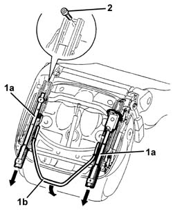 Seat slide control lever - r r