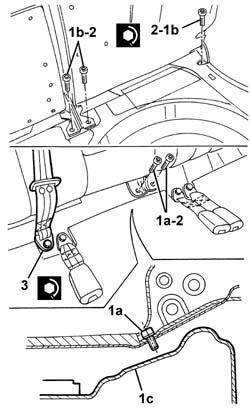 Split rear seat assembly - r+r