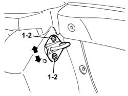 Rear seat squab - r+r