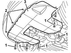 Under-engine guard - r r