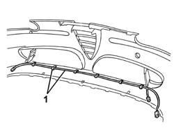 Stripping FRONT BUMPER
