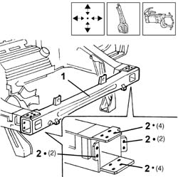 R.R. WING LOWER CROSSMEMBER