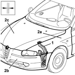 R.R. FRONT WING MOUNTING BRACKET