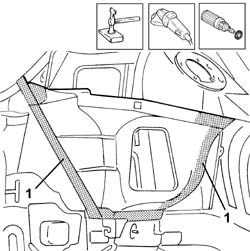 Rear wing lower reinforcement