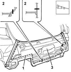 R.R. REAR TRIM (structural element)