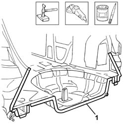 R.R. REAR TRIM (structural element)
