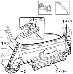 R.R. REAR TRIM (structural element)