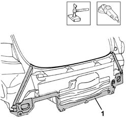 R.R. REAR TRIM (structural element)