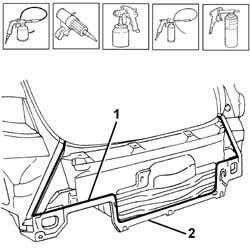 R.R. REAR TRIM (structural element)