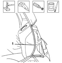 Tail light seat