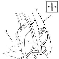 Tail light seat
