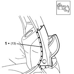 Tail light seat
