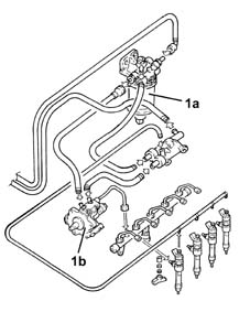 Low fuel pressure supply circuit check
