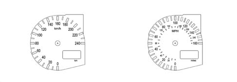 Analogue control panel