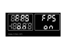 Analogue control panel