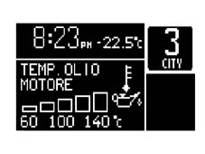 Analogue control panel