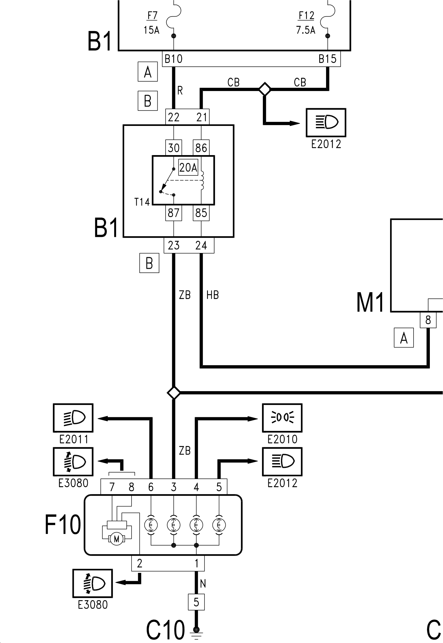 FOG LIGHTS - Wiring diagram