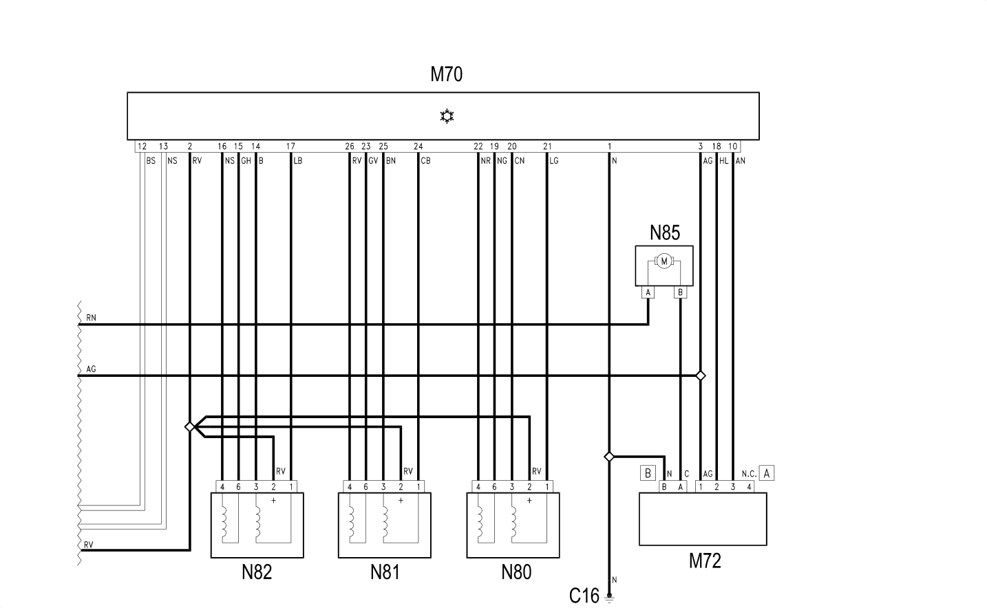 HEATER - Wiring diagram