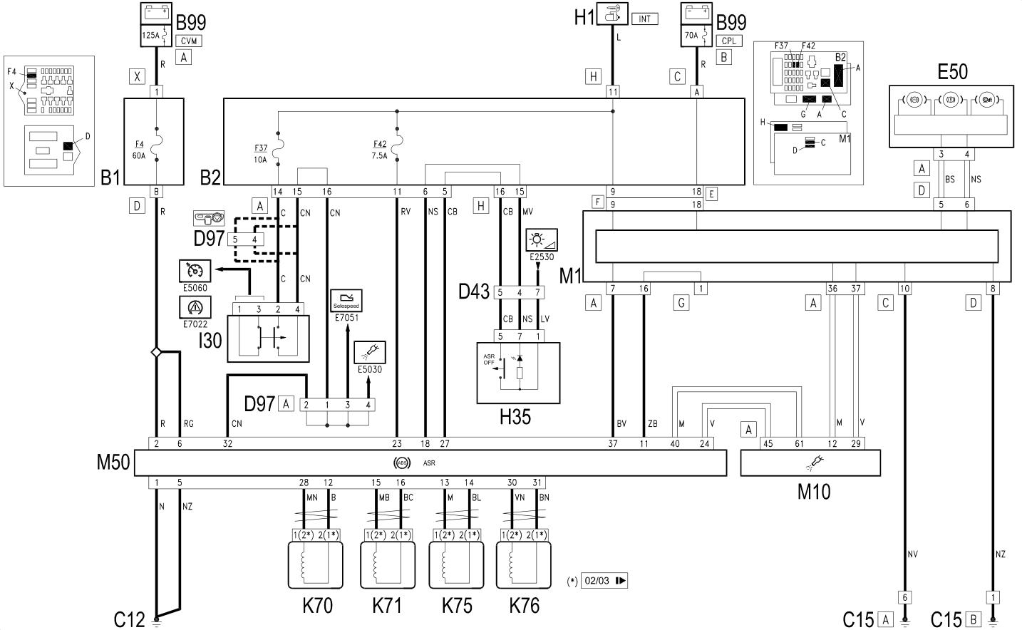 ASR / TCS - Wiring diagram