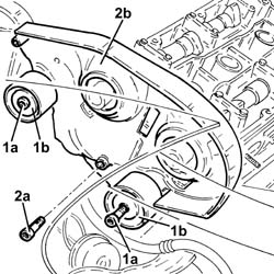Left cylinder head - r + r and replace gasket