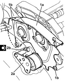 Right cylinder head - r + r and replace gasket